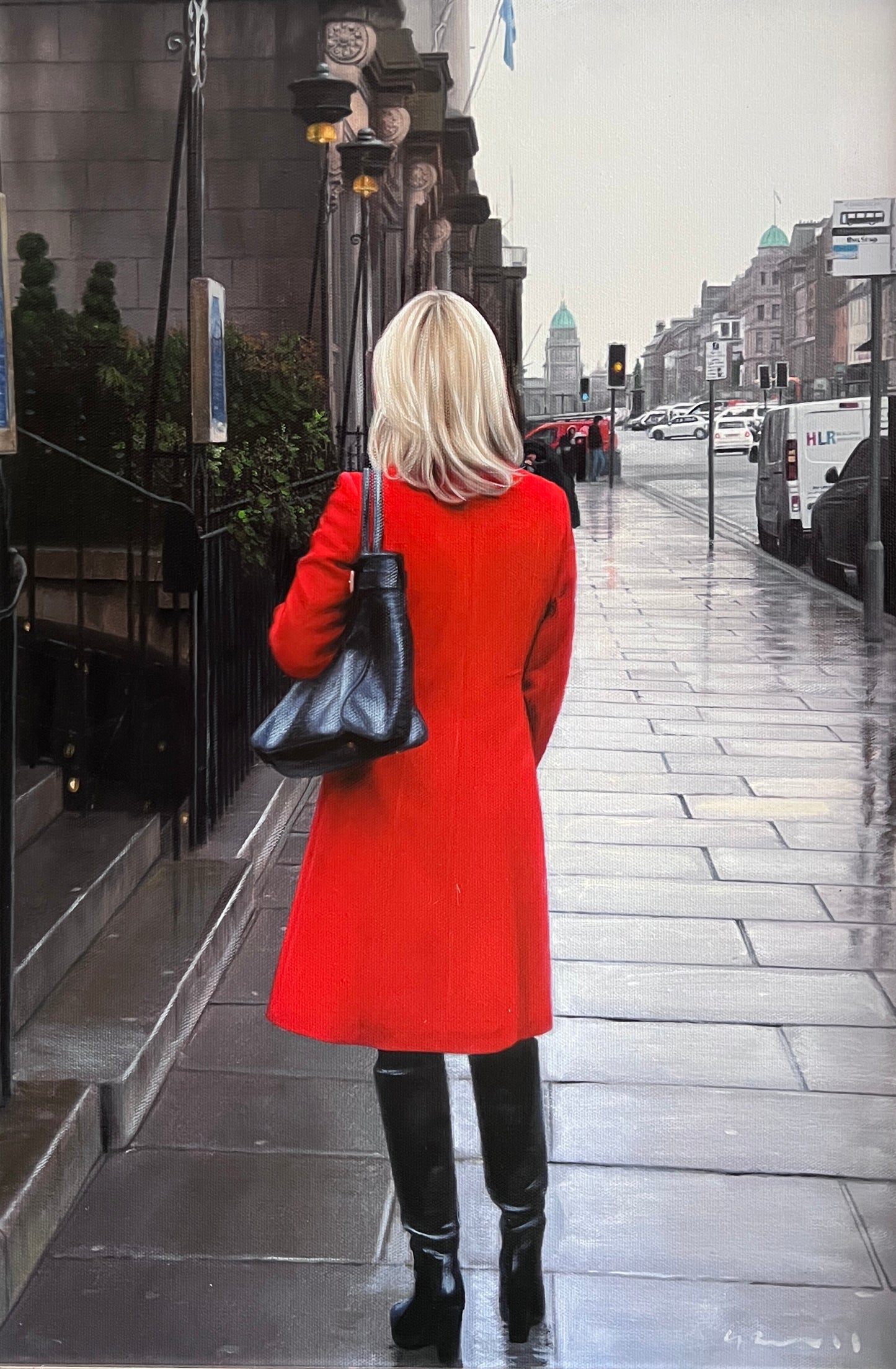 Red Coat in Edinburgh City (0805)