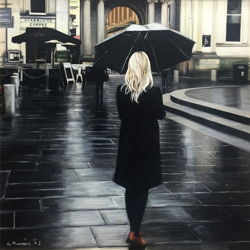 Rain in Royal Exchange Square