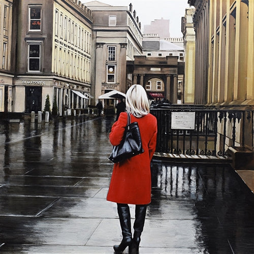Red Coat in Royal Exchange Square