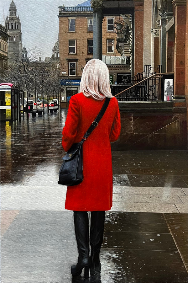 Red Coat after the Rain (0688)