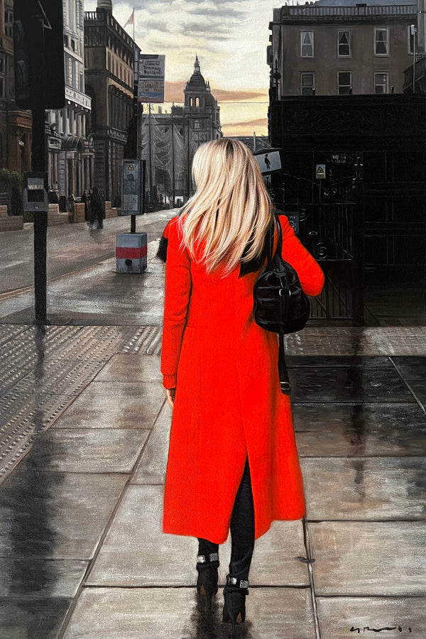 Red Coat on Saint Vincent Place (0738)