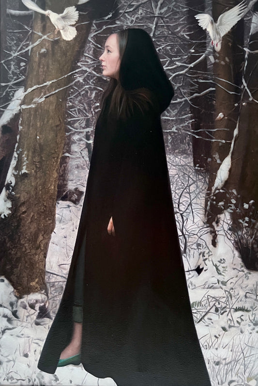 Black Cloak and Doves (0791)
