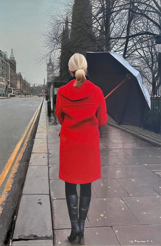 Red Coat on the Royal Mile (0793)