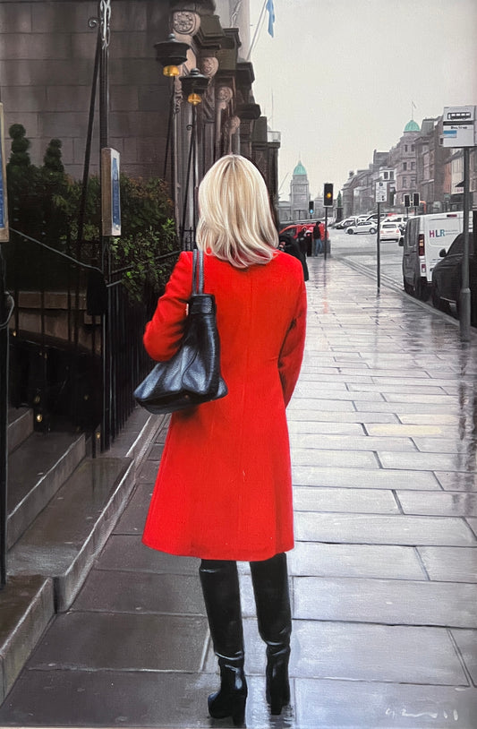 Red Coat in Edinburgh City (0805)