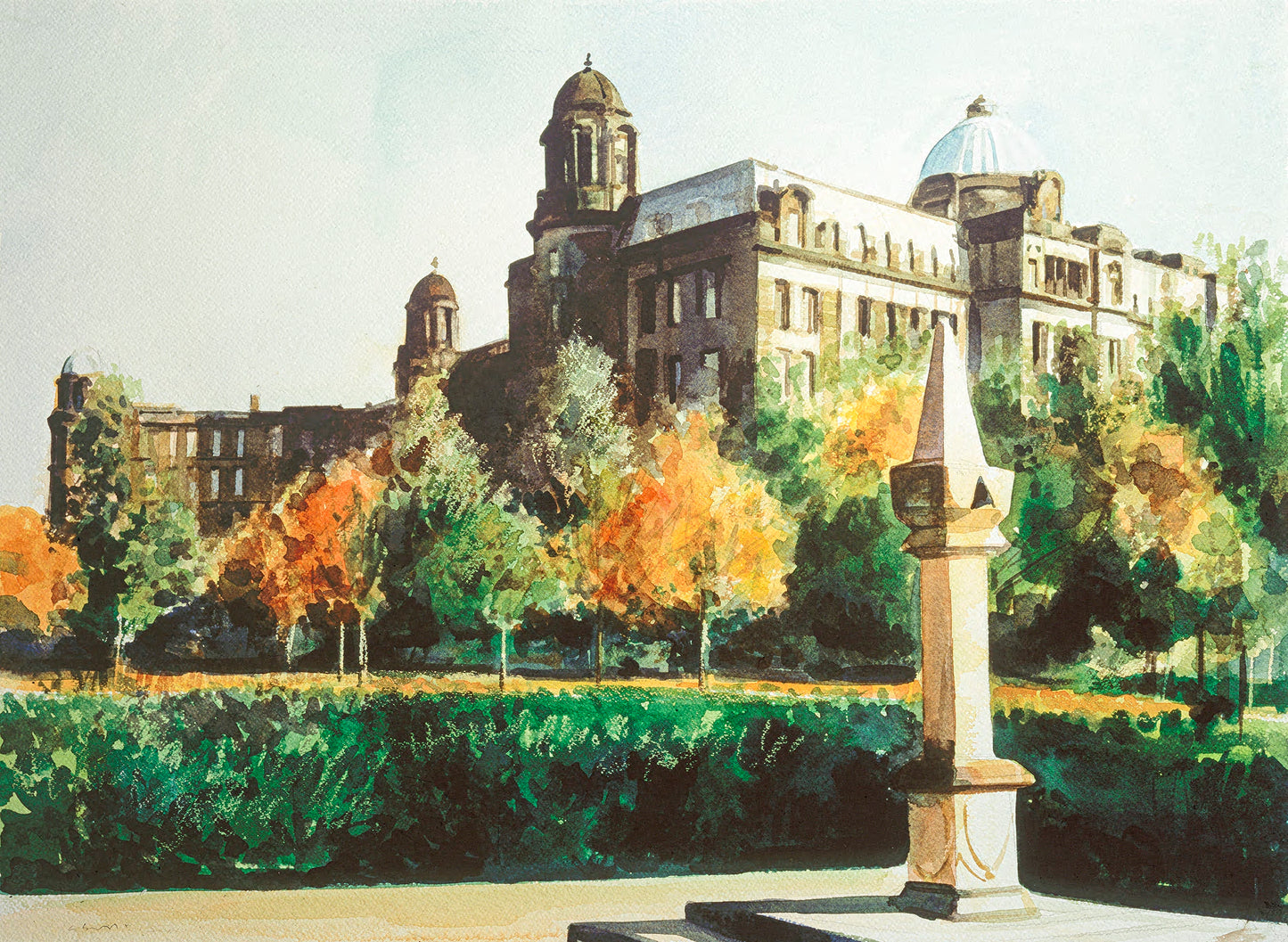 Royal Infirmary From Provan's Lordship