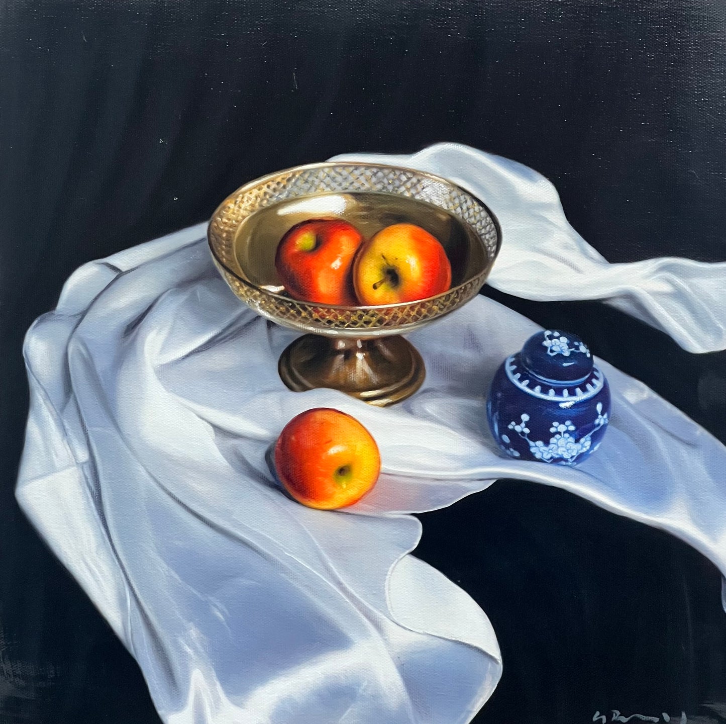 Still Life with a Blue Vase (0765)