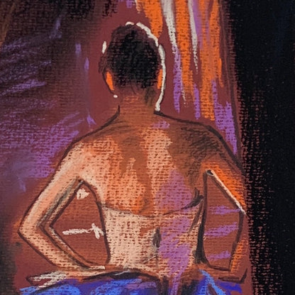 Dancer with a Blue Dress