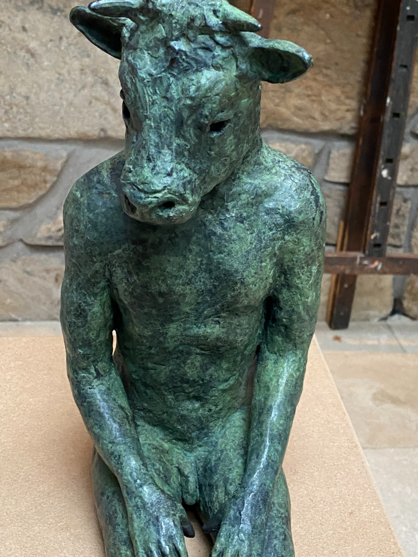 Seated Minotaur