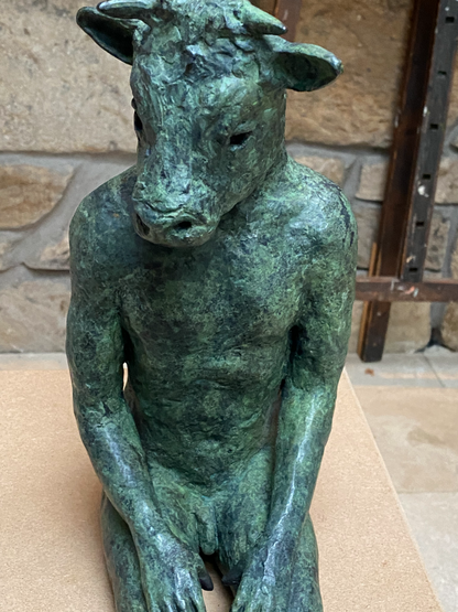Seated Minotaur