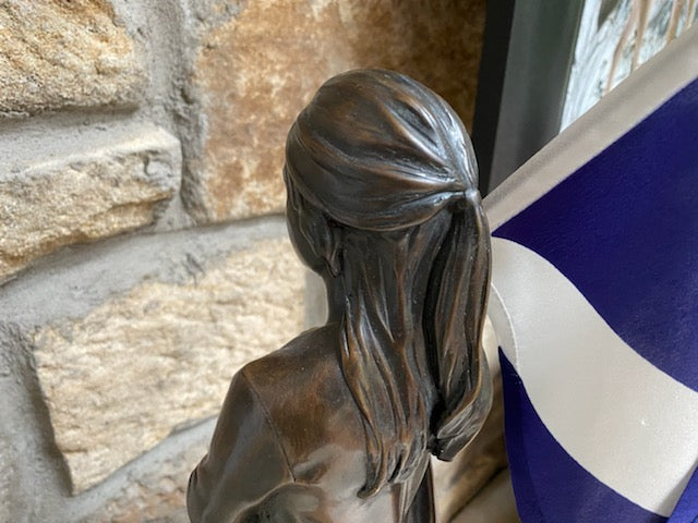 Girl with a Flag