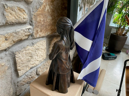 Girl with a Flag