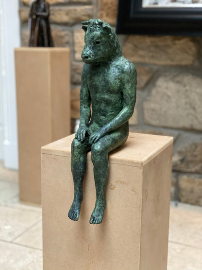 Seated Minotaur