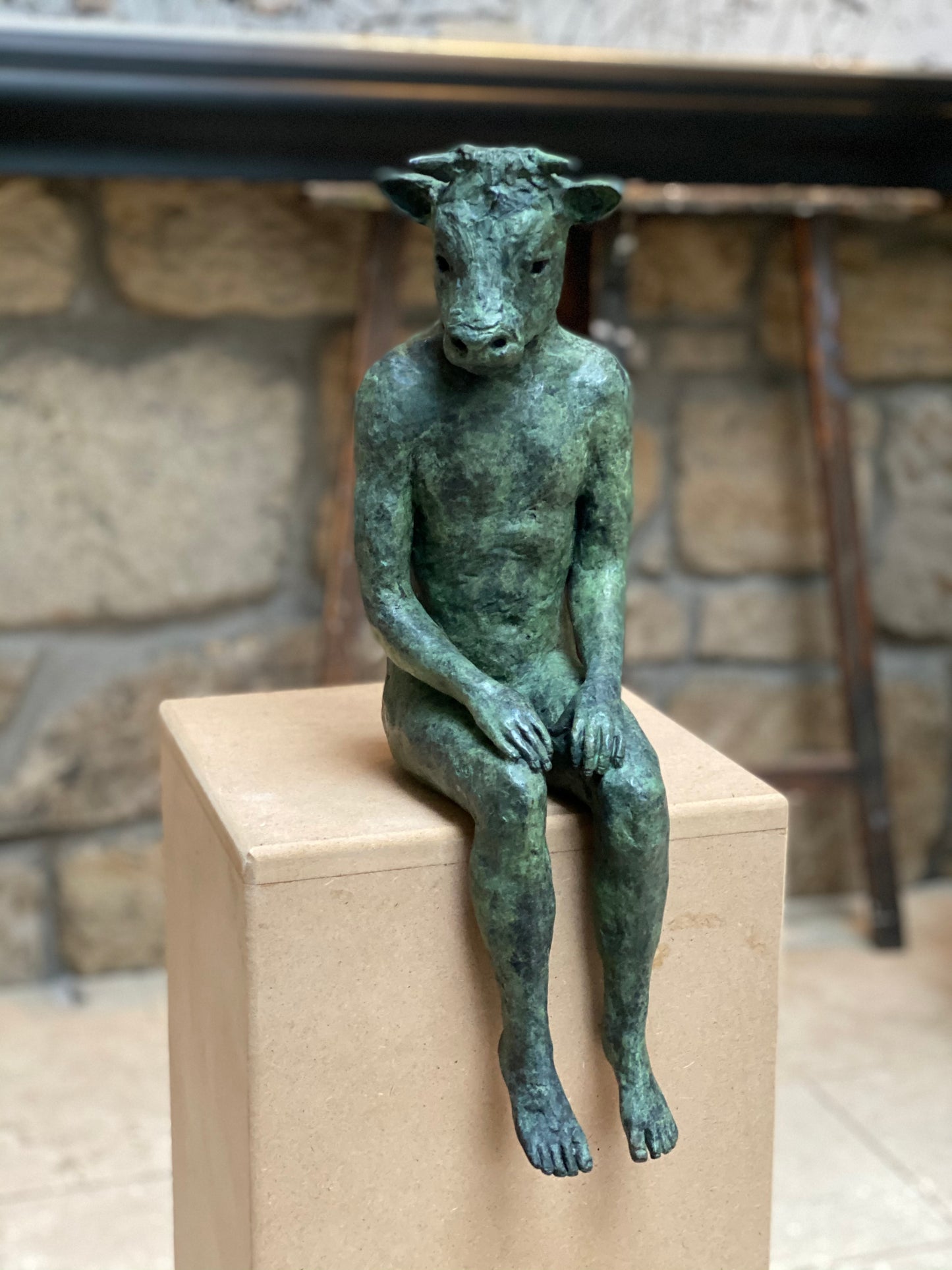 Seated Minotaur
