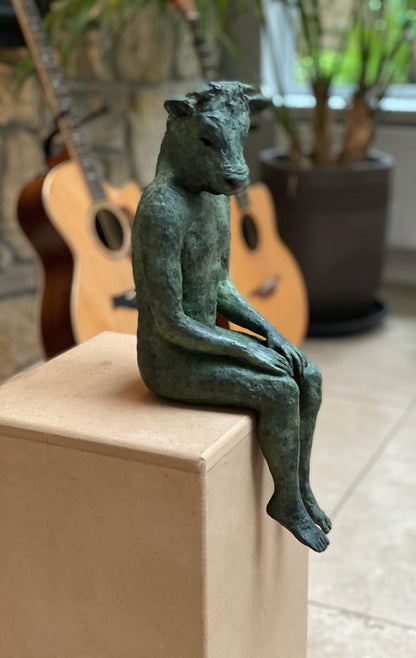 Seated Minotaur