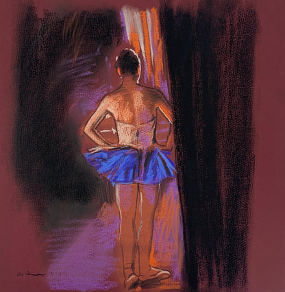 Dancer with a Blue Dress