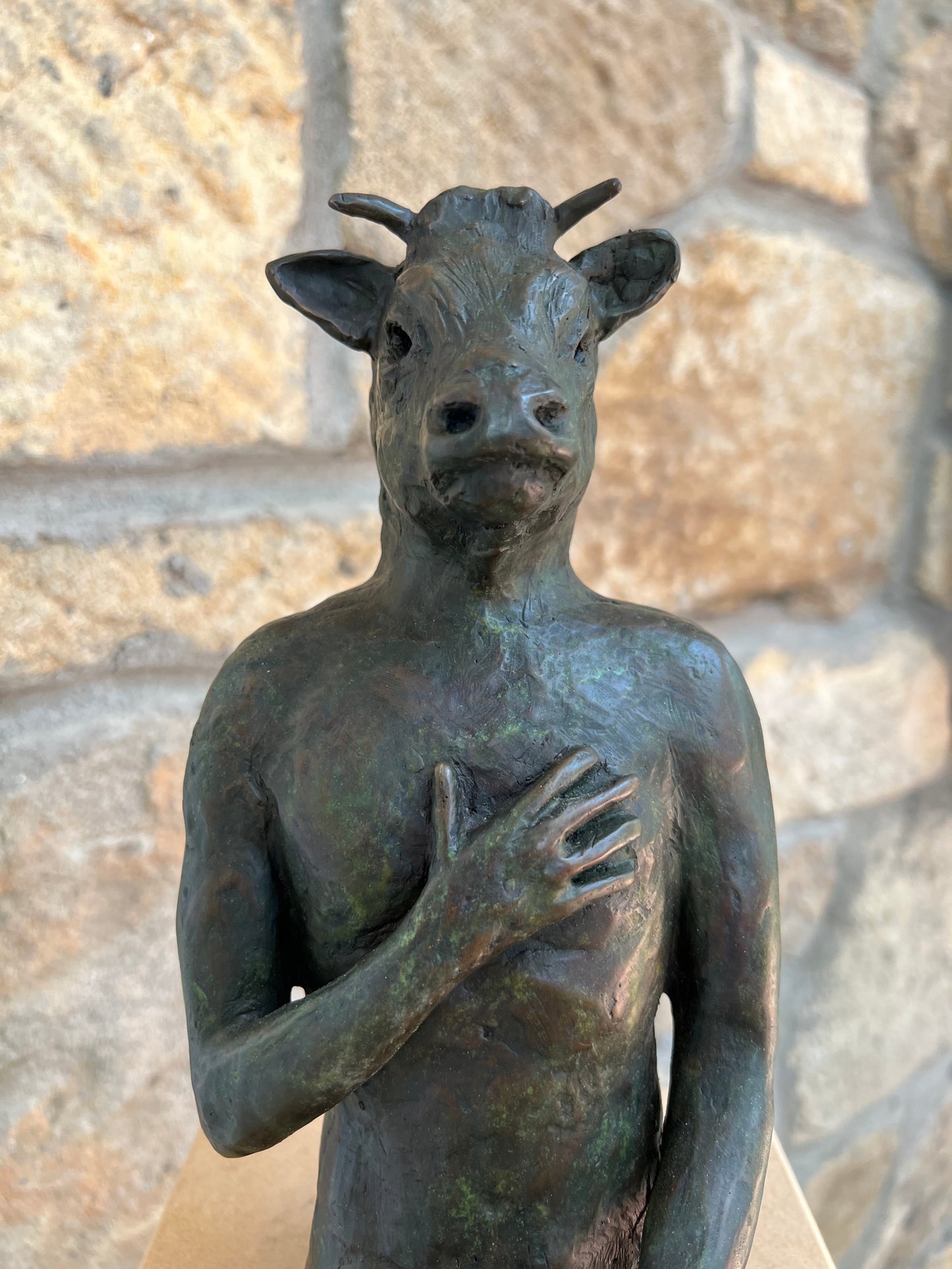 Seated Minotaur No.2