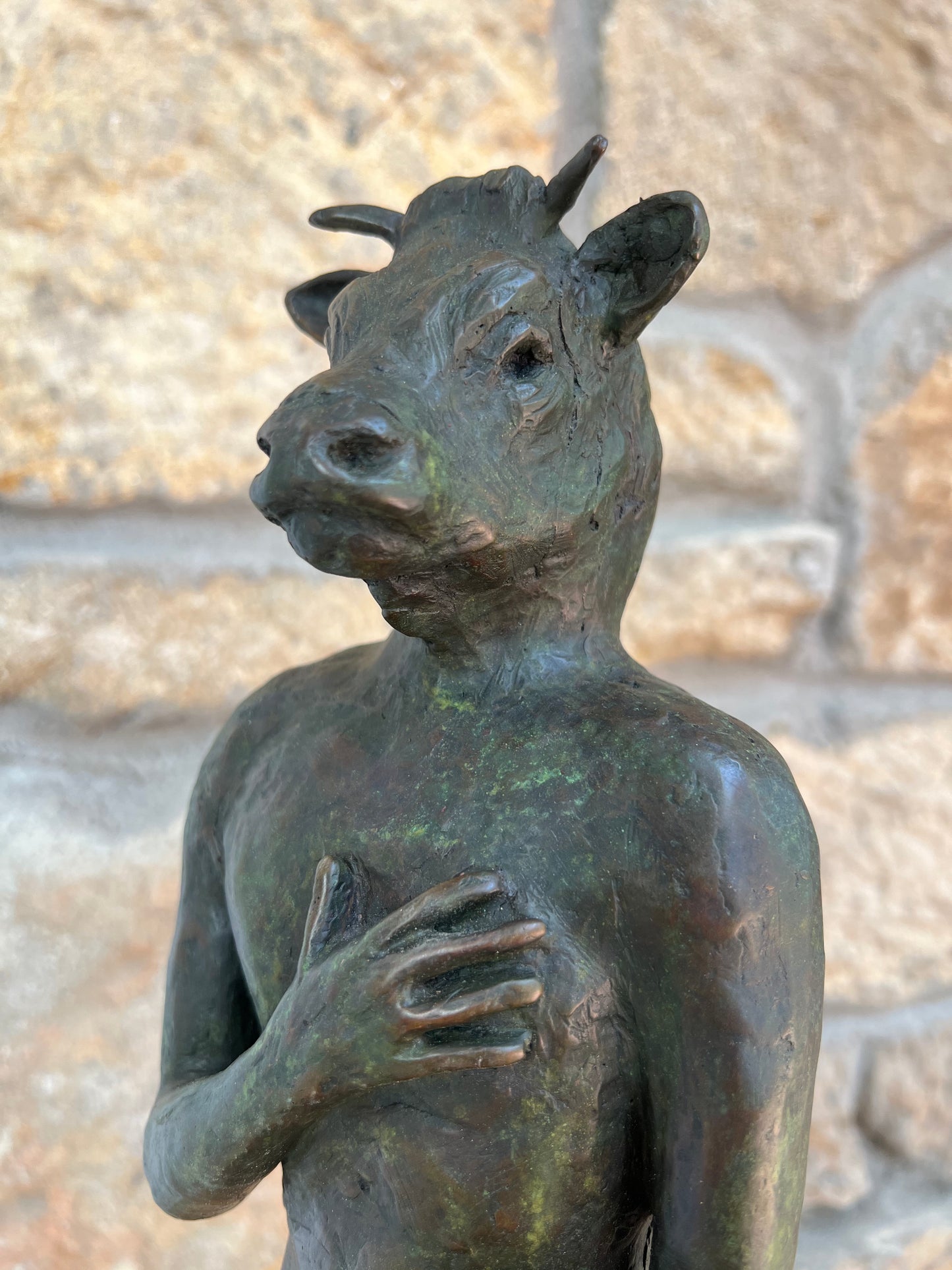 Seated Minotaur No.2