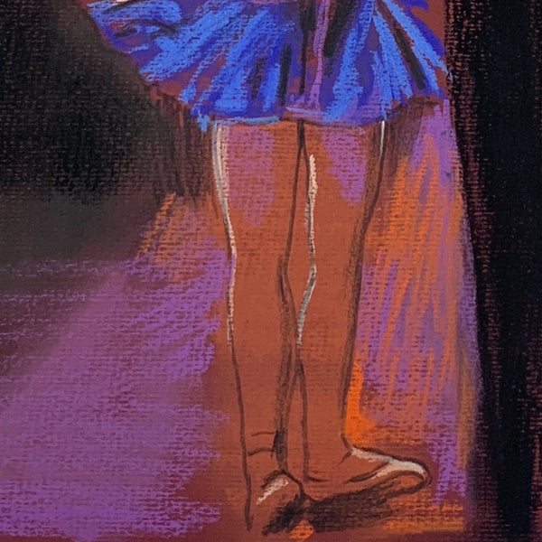 Dancer with a Blue Dress